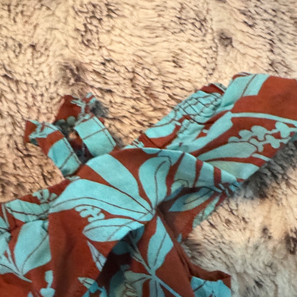 Floral Kids Janie and Jack Hawaiian print Set - Picture 4 of 8